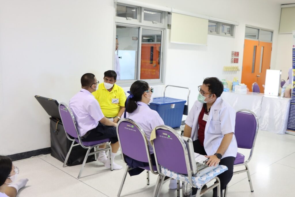 CDTI ตรวจสุขภาพ ประจำปีการศึกษา 2567 — 2 พฤษภาคม 2025 — สถาบันเทคโนโลยีจิตรลดา CDTI