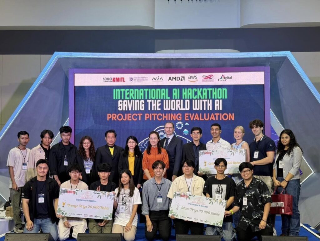 ขอแสดงความยินดีกับทีม LinearOnly นักศึกษาวิศวกรรมคอมพิวเตอร์ สถาบันเทคโนโลยีจิตรดา — 1 พฤษภาคม 2025 — สถาบันเทคโนโลยีจิตรลดา CDTI