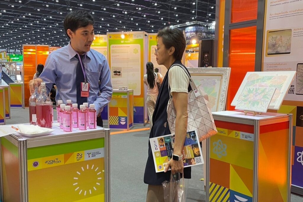 จัดแสดงผลงานวิจัย งาน Thailand Tech Show 2024 — 2 พฤษภาคม 2025 — สถาบันเทคโนโลยีจิตรลดา CDTI