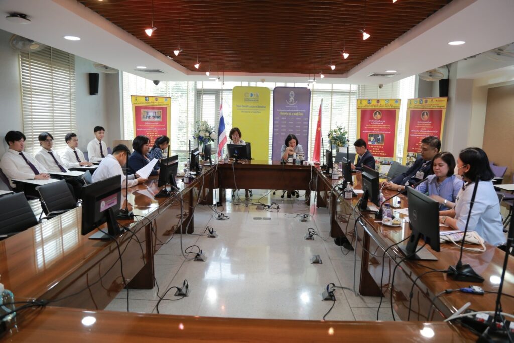 CDTI ต้อนรับการมาเยือนไทยของคณะผู้บริหารวิทยาลัยเทคนิคอาชีวศึกษาเทียนจินโป๋ห่าย — 2 พฤษภาคม 2025 — สถาบันเทคโนโลยีจิตรลดา CDTI