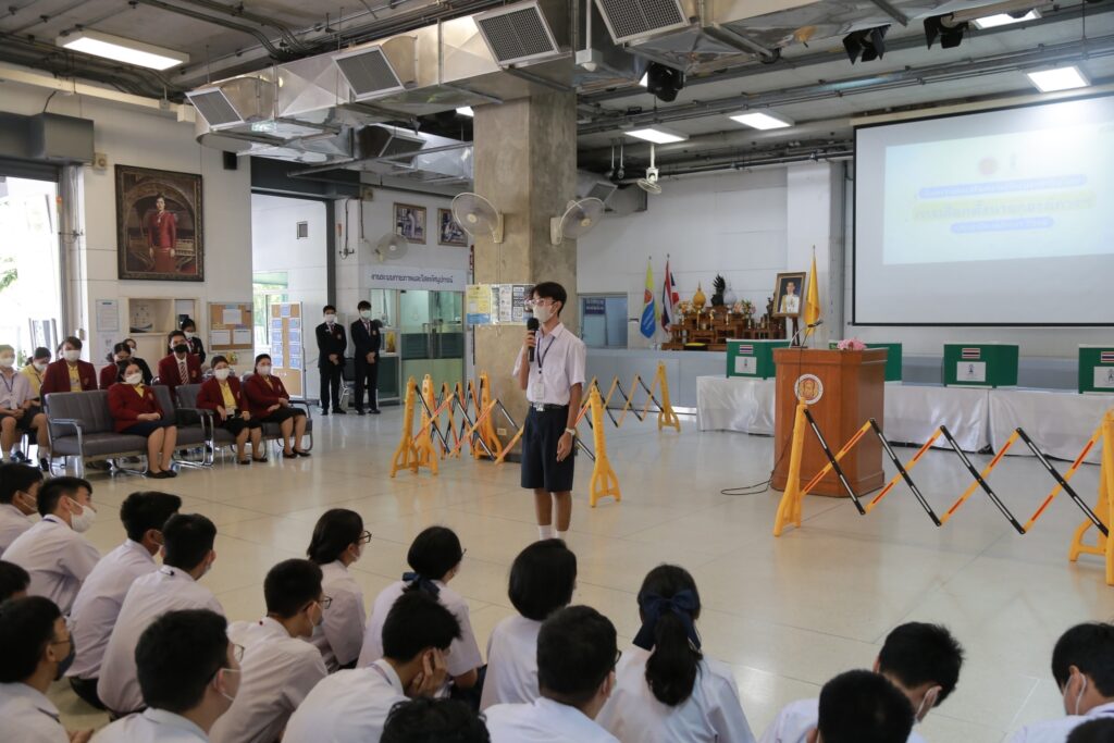 การเลือกตั้งนายกองค์การนักวิชาชีพในอนาคตแห่งประเทศไทย โรงเรียนจิตรลดาวิชาชีพ — 2 พฤษภาคม 2025 — สถาบันเทคโนโลยีจิตรลดา CDTI