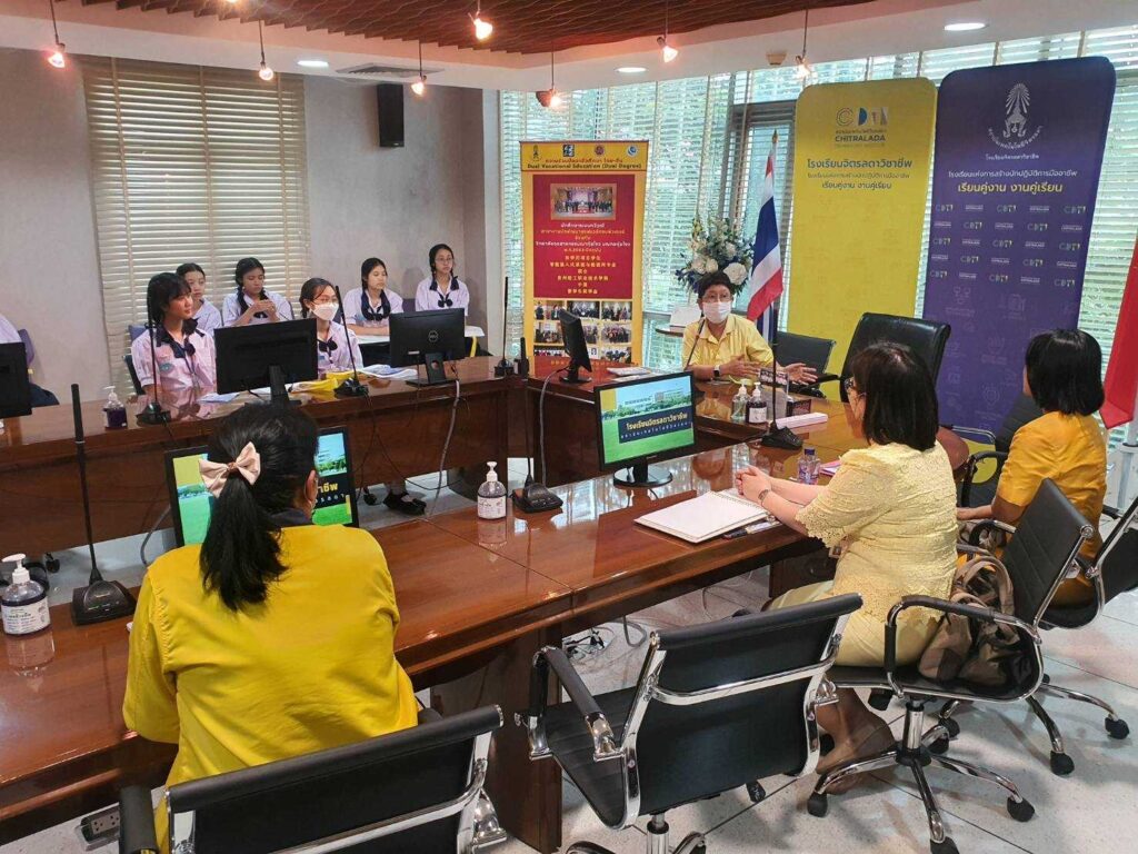 CDTI ยินดีต้อนรับคณาอาจารย์ และนักเรียนโรงเรียนราชินีบน เยี่ยมชมศึกษาดูงานโรงเรียนจิตรลดาวิชาชีพสถาบันเทคโนโลยีจิตรลดา — 2 พฤษภาคม 2025 — สถาบันเทคโนโลยีจิตรลดา CDTI