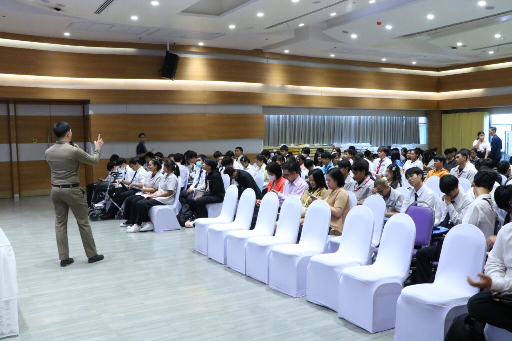 กิจกรรมบรรยายพิเศษ “อาชญากรรม ภัยใกล้ตัวที่ไม่ควรมองข้าม” — 1 พฤษภาคม 2025 — สถาบันเทคโนโลยีจิตรลดา CDTI