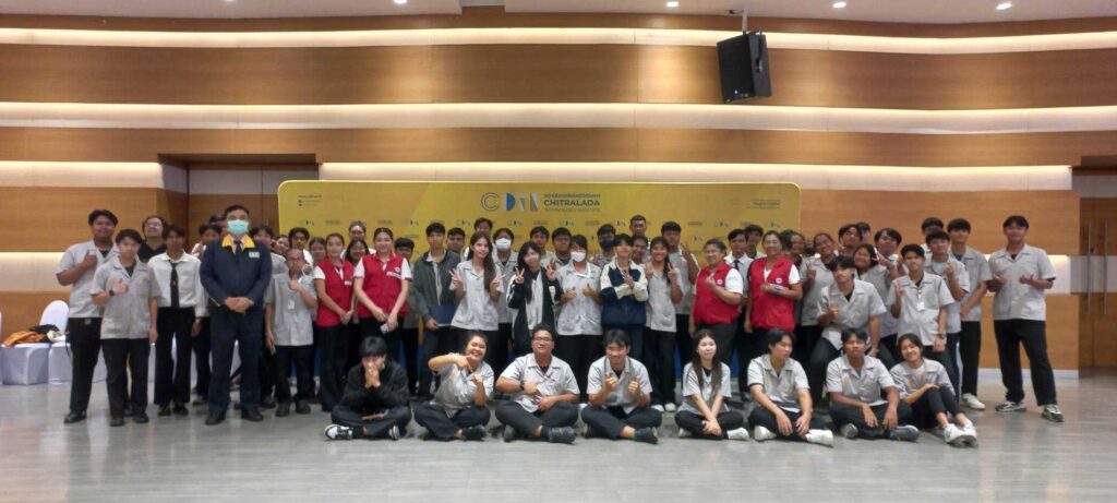 คณะเทคโนโลยีอุตสาหกรรมการอบรมการปฐมพยาบาลและการกู้ชีพ — 1 พฤษภาคม 2025 — สถาบันเทคโนโลยีจิตรลดา CDTI