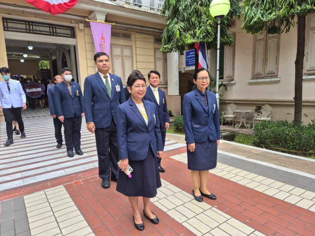 ร่วมวางพวงมาลาถวายราชสักการะ เนื่องในวันมหิดล — 2 พฤษภาคม 2025 — สถาบันเทคโนโลยีจิตรลดา CDTI