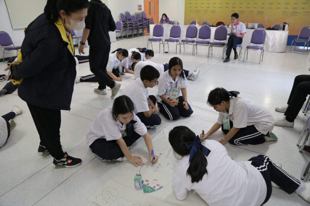 นักเรียนร่วมกิจกรรม “อวท. ผู้นำ ดี เก่ง มีความเป็นจิตรลดา” — 2 พฤษภาคม 2025 — สถาบันเทคโนโลยีจิตรลดา CDTI