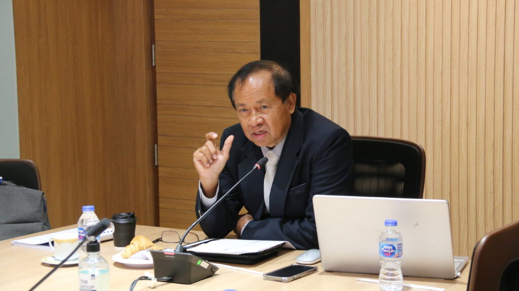 ประชุมคณะกรรมการตรวจประเมิน Consensus Review — 2 พฤษภาคม 2025 — สถาบันเทคโนโลยีจิตรลดา CDTI
