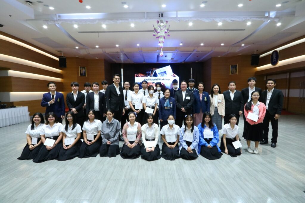 สจด.จัดกิจกรรม Business Simulation Workshop (Shell Model) — 1 พฤษภาคม 2025 — สถาบันเทคโนโลยีจิตรลดา CDTI