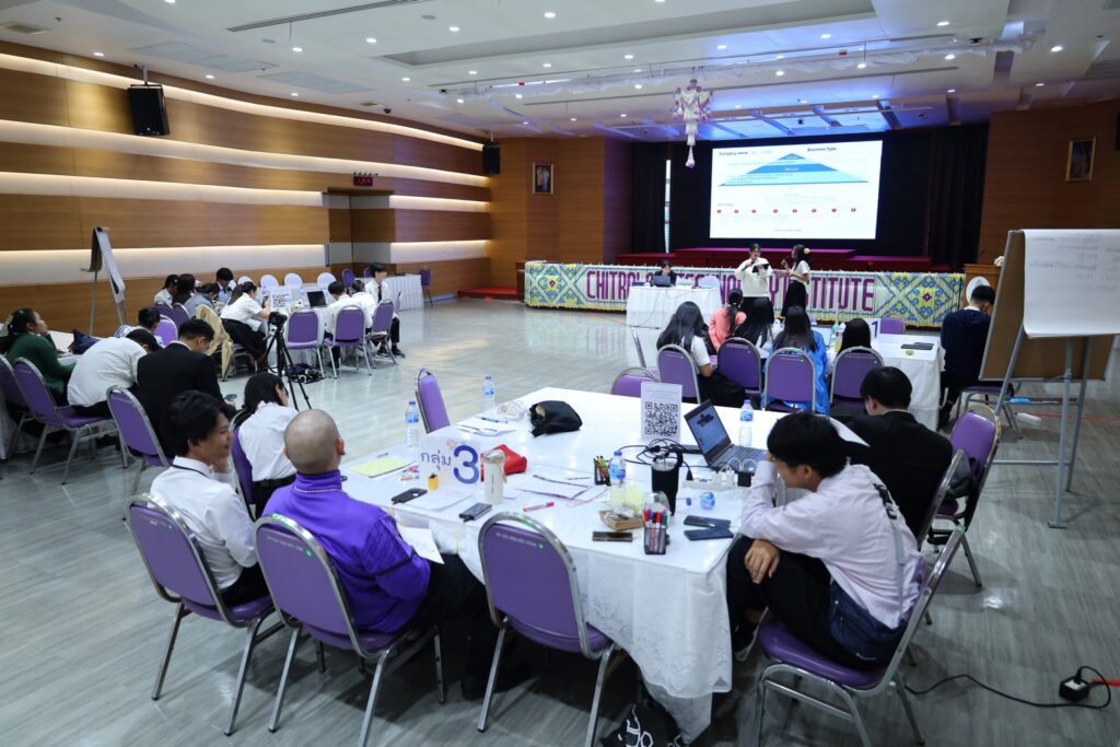 สจด.จัดกิจกรรม Business Simulation Workshop (Shell Model) — 1 พฤษภาคม 2025 — สถาบันเทคโนโลยีจิตรลดา CDTI