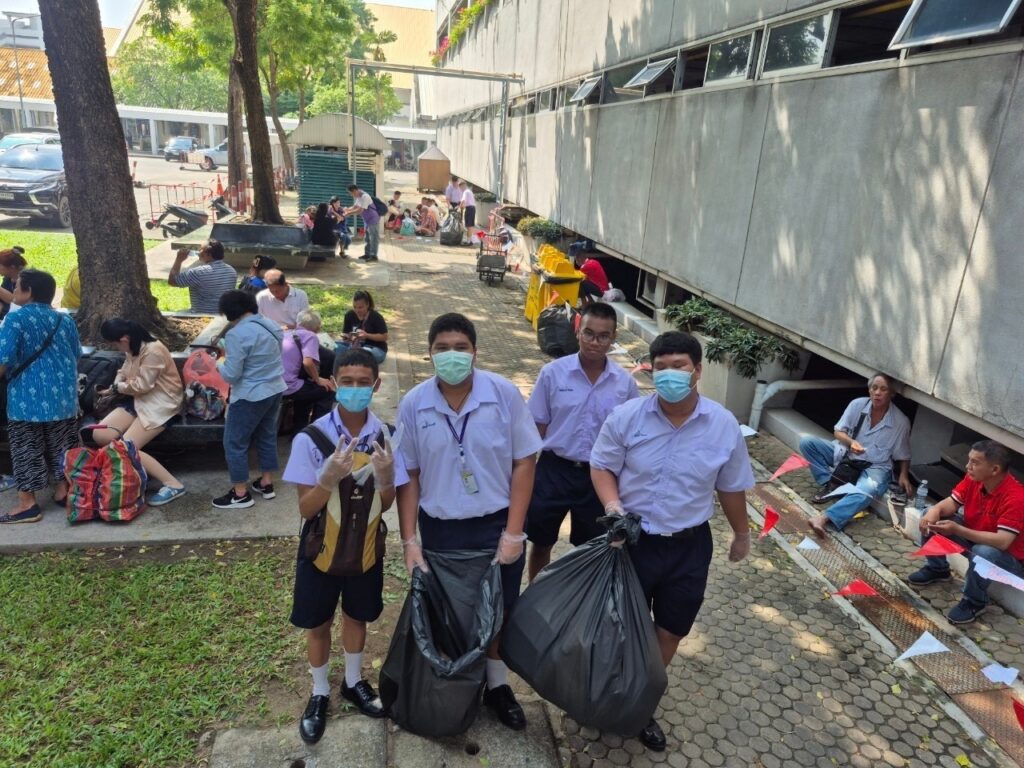 สจด. ร่วมจิตอาสาวันคนพิการ ครั้งที่ 55 ประจำปี 2567 “พระบารมีปกเกล้า เหล่าคนพิการ” — 27 เมษายน 2025 — สถาบันเทคโนโลยีจิตรลดา CDTI