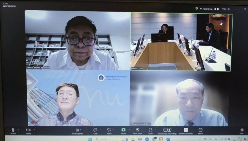 ประชุมคณะกรรมการติดตาม ตรวจสอบ และประเมินผลการปฏิบัติงานของสถาบันเทคโนโลยีจิตรลดา — 1 พฤษภาคม 2025 — สถาบันเทคโนโลยีจิตรลดา CDTI