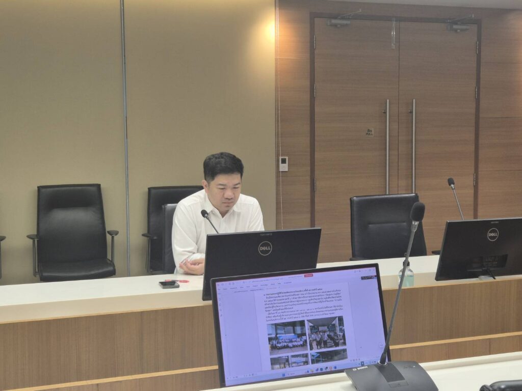 ประชุมคณะกรรมการบริหารกิจการนักเรียนนักศึกษา — 1 พฤษภาคม 2025 — สถาบันเทคโนโลยีจิตรลดา CDTI