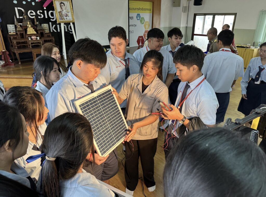 แนะนำหลักสูตรสถาบันเทคโนโลยีจิตรลดา ให้กับโรงเรียนสกลวิทยา จังหวัดนครปฐม — 1 พฤษภาคม 2025 — สถาบันเทคโนโลยีจิตรลดา CDTI