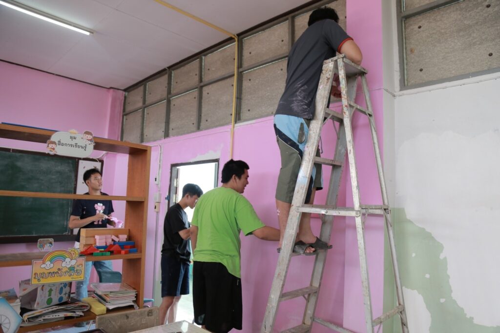 สจด. ร่วมกิจกรรมค่ายอาสาจิตรลดาวิชาชีพ ครั้งที่ 8 ประจำปีการศึกษา 2567 — 1 พฤษภาคม 2025 — สถาบันเทคโนโลยีจิตรลดา CDTI