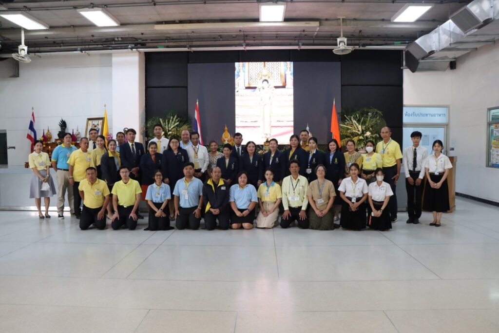 สจด. ร่วมพิธีทำบุญตักบาตร และถวายพระพรเนื่องในวันคล้ายวันประสูติ สมเด็จพระเจ้าลูกเธอ เจ้าฟ้าพัชรกิติยาภา นเรนทิราเทพยวดี กรมหลวงราชสาริณีสิริพัชร มหาวัชรราชธิดา — 1 พฤษภาคม 2025 — สถาบันเทคโนโลยีจิตรลดา CDTI