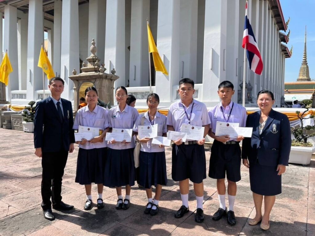 สจด. รับทุนการศึกษา มูลนิธิสมเด็จพระสังฆราช (ปุ่น ปุณณสิริ) — 1 พฤษภาคม 2025 — สถาบันเทคโนโลยีจิตรลดา CDTI