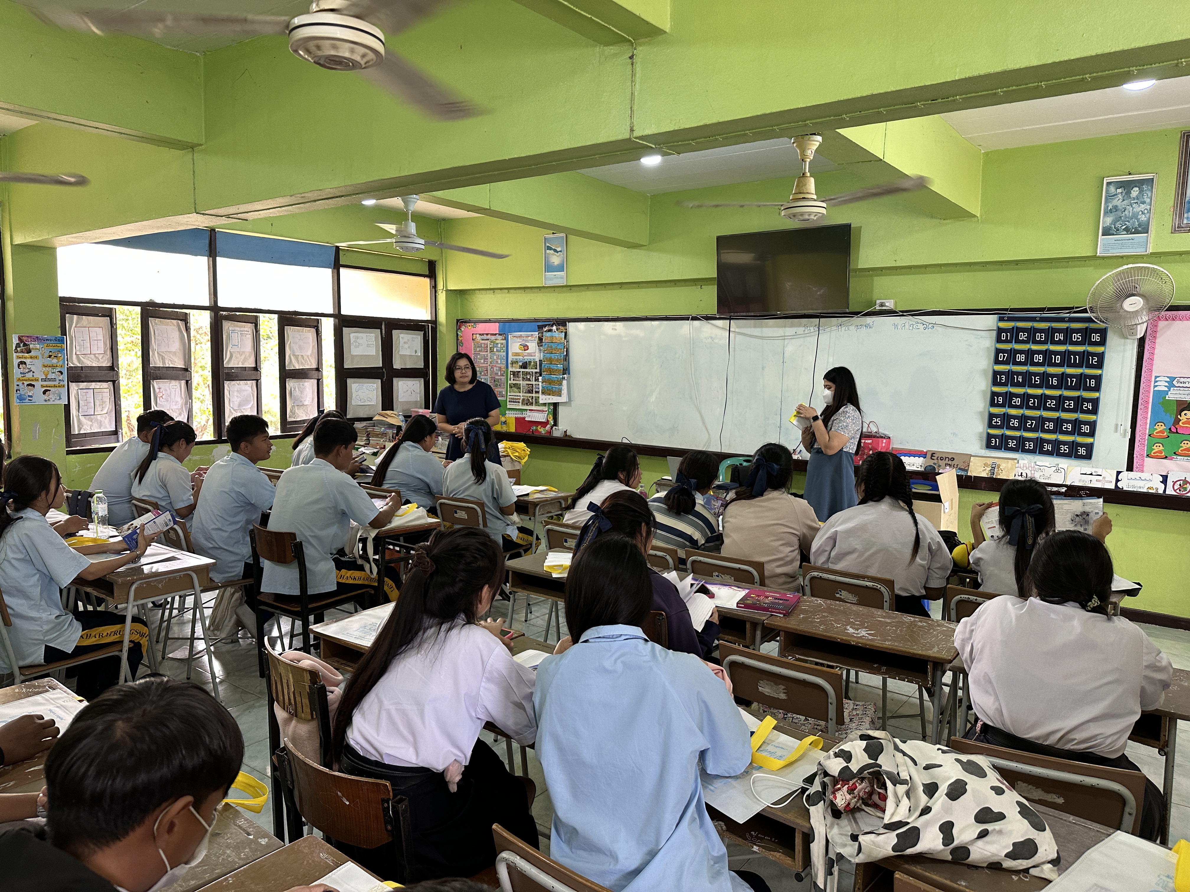 แนะแนวการศึกษาต่อ โรงเรียนหันคาราษฎร์รังสฤษดิ์ จ.ชัยนาท — 2 พฤษภาคม 2025 — สถาบันเทคโนโลยีจิตรลดา CDTI