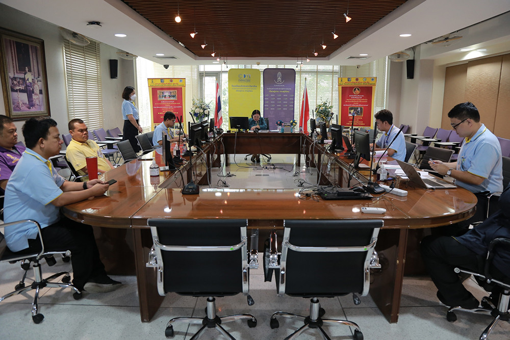 ประชุมคณะกรรมการความปลอดภัย อาชีวอนามัย และสภาพแวดล้อม (คปอ.) โรงเรียนจิตรลดาวิชาชีพ ครั้งที่ 1 ประจำปี 2568 — 1 พฤษภาคม 2025 — สถาบันเทคโนโลยีจิตรลดา CDTI