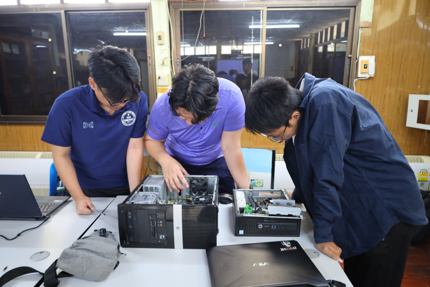 สจด. เยี่ยมชมกิจกรรมและให้กำลังใจนักเรียน นักศึกษา ภายใต้โครงการ CDTI Volunteer Camp 2025 ครั้งที่ 6 ประจำปีการศึกษา 2568 — 1 พฤษภาคม 2025 — สถาบันเทคโนโลยีจิตรลดา CDTI