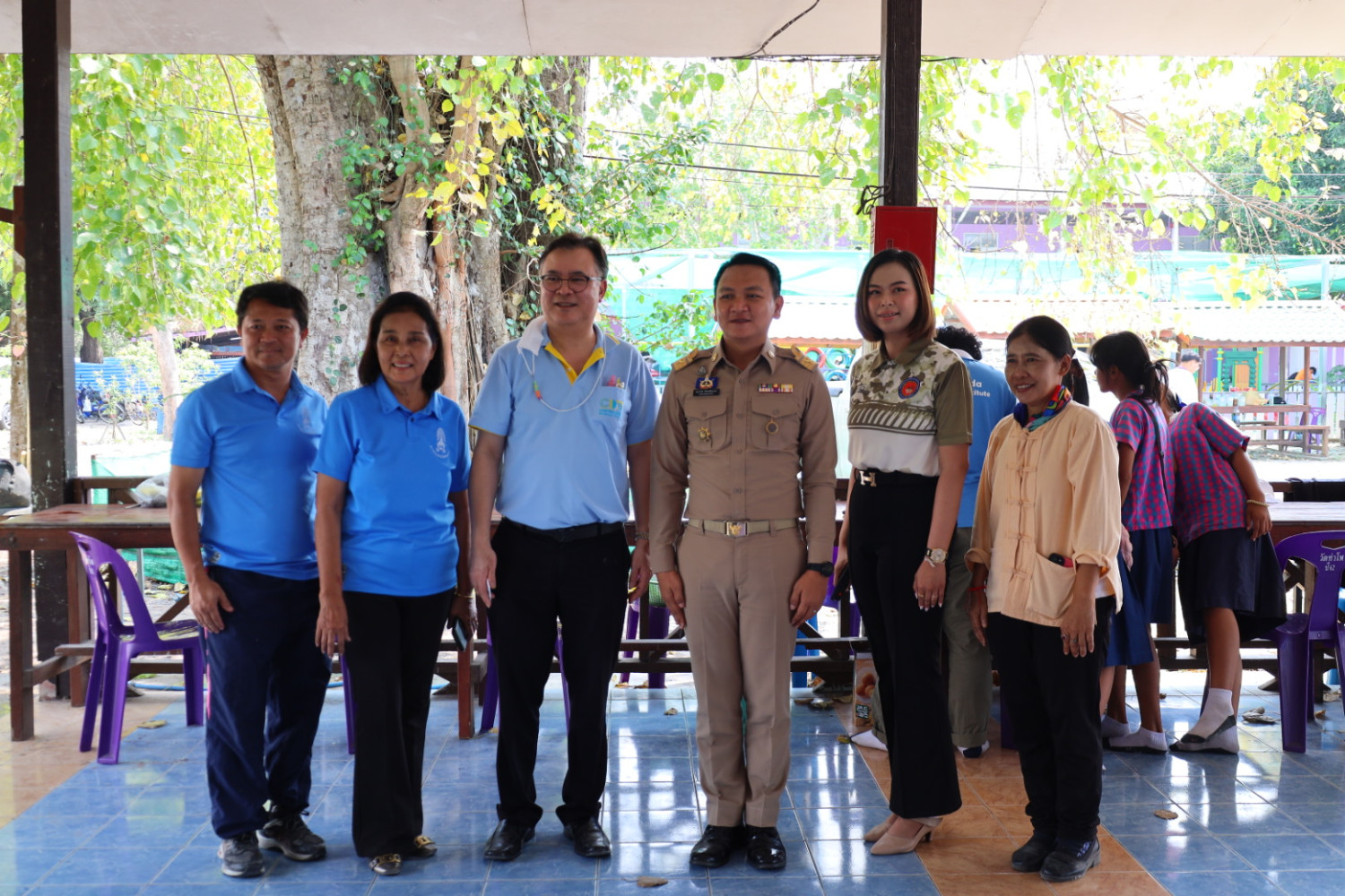 สจด. เยี่ยมชมกิจกรรมและให้กำลังใจนักเรียน นักศึกษา ภายใต้โครงการ CDTI Volunteer Camp 2025 ครั้งที่ 6 ประจำปีการศึกษา 2568 — 1 พฤษภาคม 2025 — สถาบันเทคโนโลยีจิตรลดา CDTI