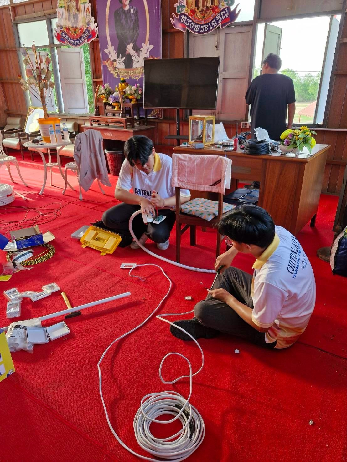 สจด. ร่วมโครงการ CDTI Volunteer Camp ครั้งที่ 6 ประจำปีการศึกษา 2568 — 1 พฤษภาคม 2025 — สถาบันเทคโนโลยีจิตรลดา CDTI