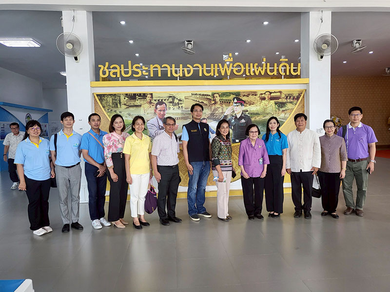 สจด. ลงพื้นที่สำรวจศักยภาพจังหวัดอุทัยธานีและจังหวัดชัยนาท ภายใต้โครงการสร้างเครือข่ายความร่วมมือ เพื่อการวิจัย และบริการวิชาการของสำนักวิชาศึกษาทั่วไป — 1 พฤษภาคม 2025 — สถาบันเทคโนโลยีจิตรลดา CDTI