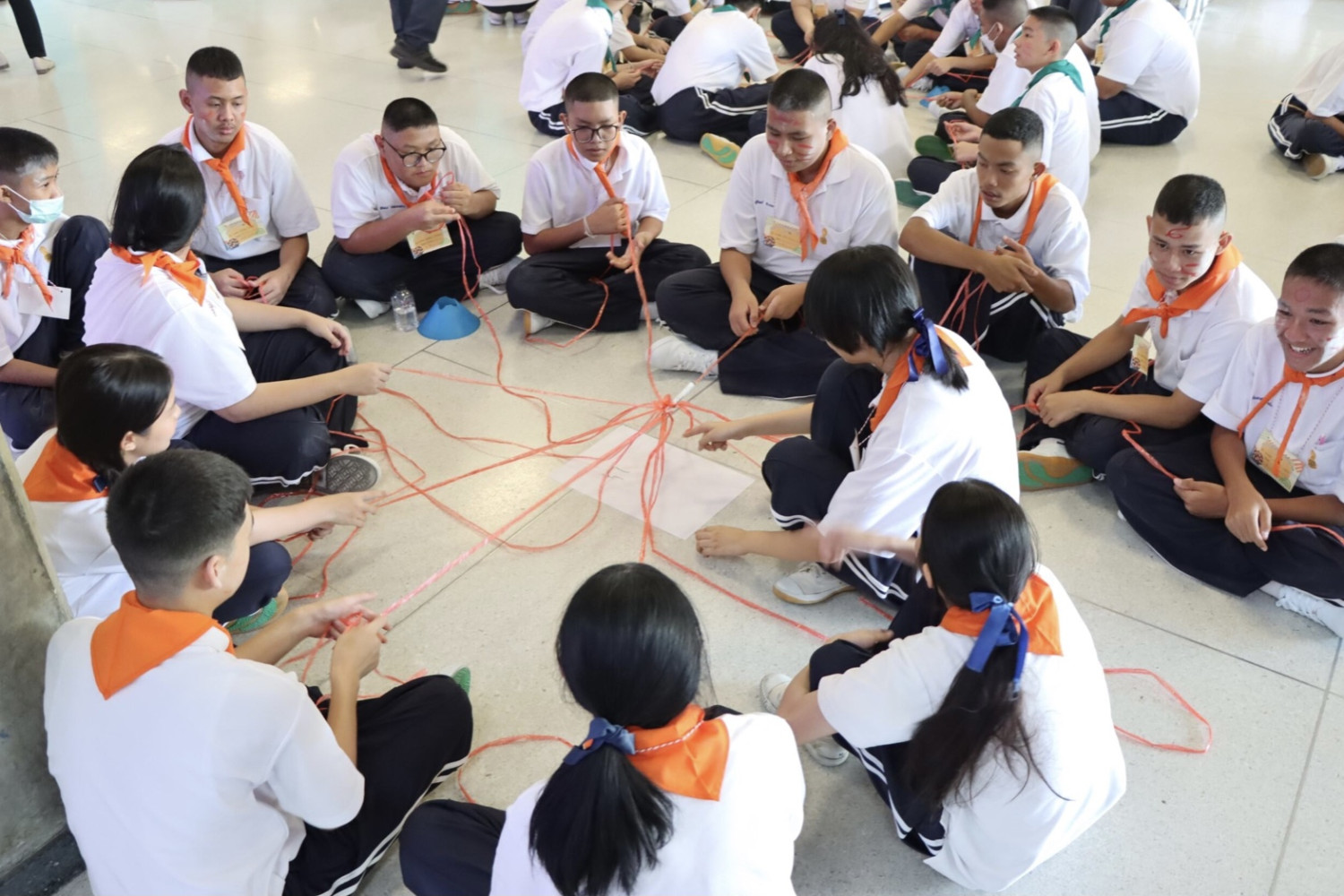 สจด. ร่วมกิจกรรม "ปฐมนิเทศและค่ายกระชับมิตร" รุ่นที่ 22 ประจำปีการศึกษา 2568 — 5 พฤษภาคม 2025 — สถาบันเทคโนโลยีจิตรลดา CDTI
