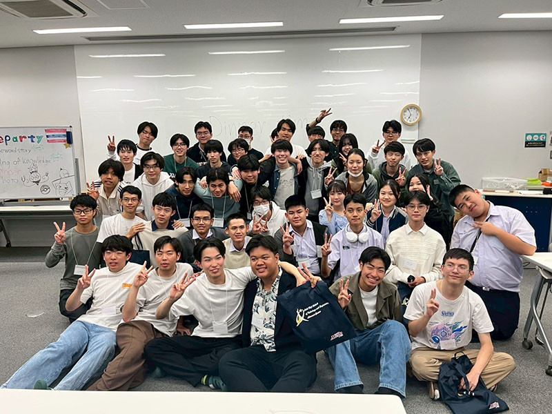สจด. ร่วมโครงการแลกเปลี่ยนนักเรียน นักศึกษา ระหว่าง สถาบันเทคโนโลยีจิตรลดา กับ Aichi High School of Technology and Engineering ณ ประเทศญี่ปุ่น — 13 กรกฎาคม 2025 — สถาบันเทคโนโลยีจิตรลดา CDTI