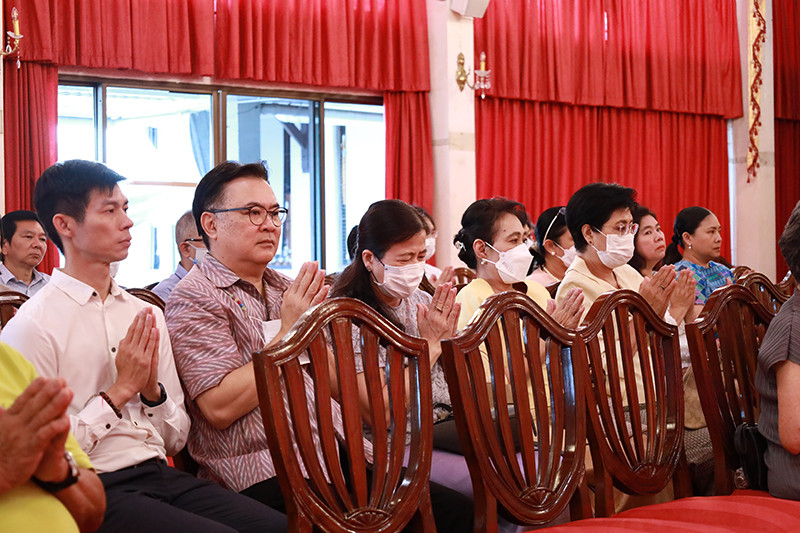 สจด. ร่วมทำบุญอุทิศส่วนกุศลเนื่องในโอกาสครบรอบ 2 ปี ท่านผู้หญิงทัศนีย์ บุณยคุปต์ — 26 มิถุนายน 2025 — สถาบันเทคโนโลยีจิตรลดา CDTI