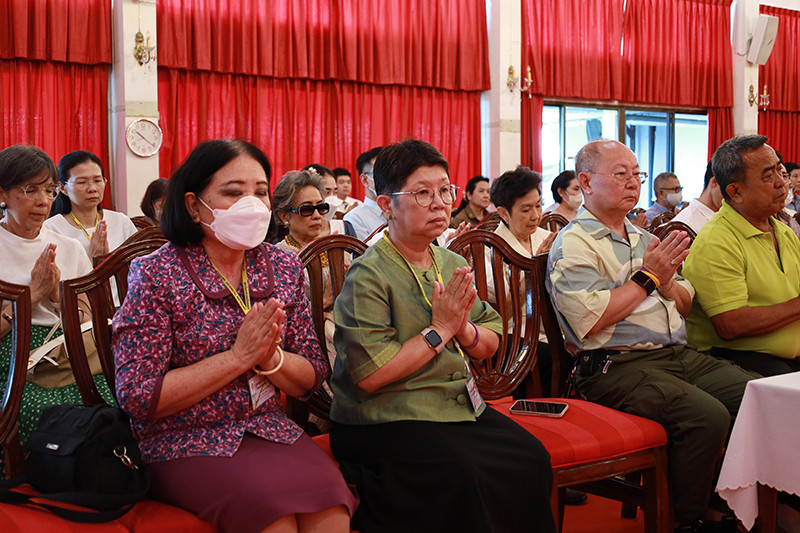 สจด. ร่วมทำบุญอุทิศส่วนกุศลเนื่องในโอกาสครบรอบ 2 ปี ท่านผู้หญิงทัศนีย์ บุณยคุปต์ — 26 มิถุนายน 2025 — สถาบันเทคโนโลยีจิตรลดา CDTI