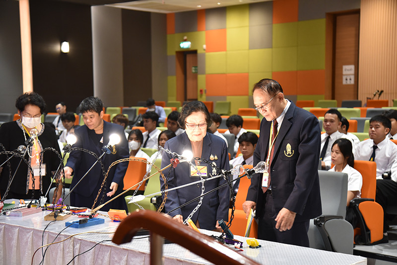 สจด. จัดพิธีปิดโครงการปรับพื้นฐานทักษะช่างสำหรับนักศึกษาใหม่ ประจำปีการศึกษา 2568 — 6 มิถุนายน 2025 — สถาบันเทคโนโลยีจิตรลดา CDTI