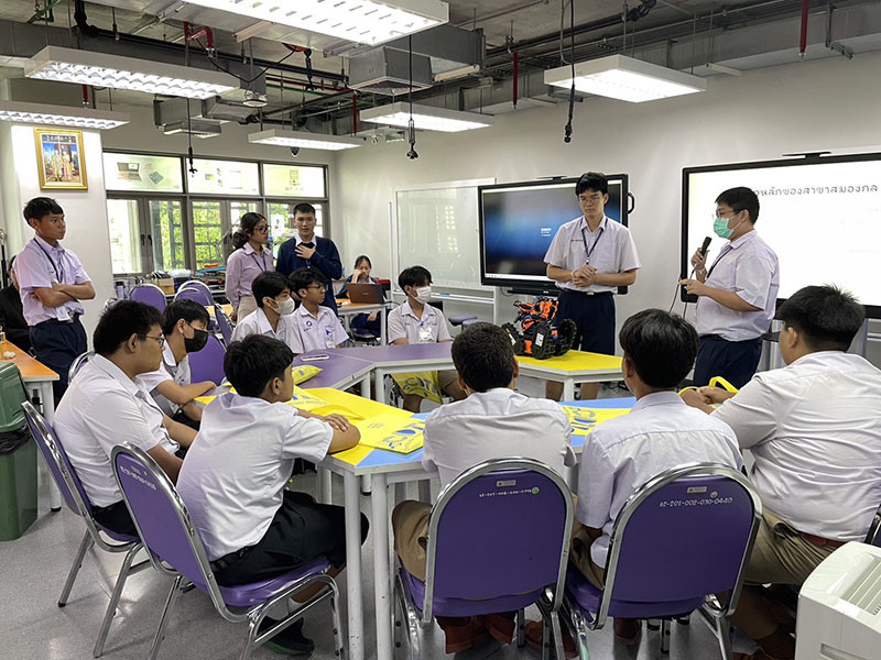 สจด. ต้อนรับคณะผู้บริหาร ครู และนักเรียน คณะกรรมการและภาคีเครือข่าย 7 สถานศึกษาเยี่ยมชมศึกษาดูงาน สถาบันเทคโนโลยีจิตรลดา — 23 มิถุนายน 2025 — สถาบันเทคโนโลยีจิตรลดา CDTI