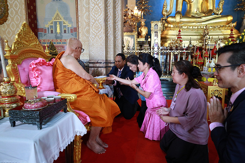 สจด. ร่วมพิธีบำเพ็ญกุศลอุทิศถวายเจ้าประคุณสมเด็จพระสังฆราช กิตติโสภณมหาเถระ เนื่องในวันคล้ายวันสิ้นพระชนม์ — 18 มิถุนายน 2025 — สถาบันเทคโนโลยีจิตรลดา CDTI