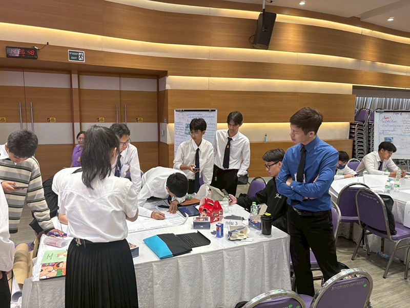สจด. จัดการเรียนการสอนแบบบูรณาการผ่านกิจกรรม ในรายวิชาการคิดเชิงออกแบบเพื่อพัฒนาความเป็นผู้ประกอบการ (Design Thinking for Entrepreneurship) — 17 มิถุนายน 2025 — สถาบันเทคโนโลยีจิตรลดา CDTI