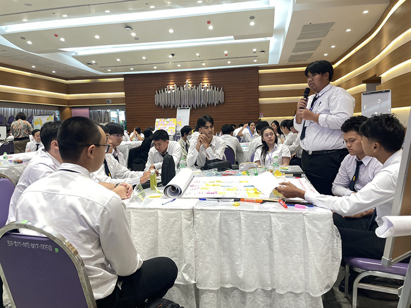สจด. จัดการเรียนการสอนแบบบูรณาการผ่านกิจกรรม ในรายวิชาการคิดเชิงออกแบบเพื่อพัฒนาความเป็นผู้ประกอบการ (Design Thinking for Entrepreneurship) — 17 มิถุนายน 2025 — สถาบันเทคโนโลยีจิตรลดา CDTI