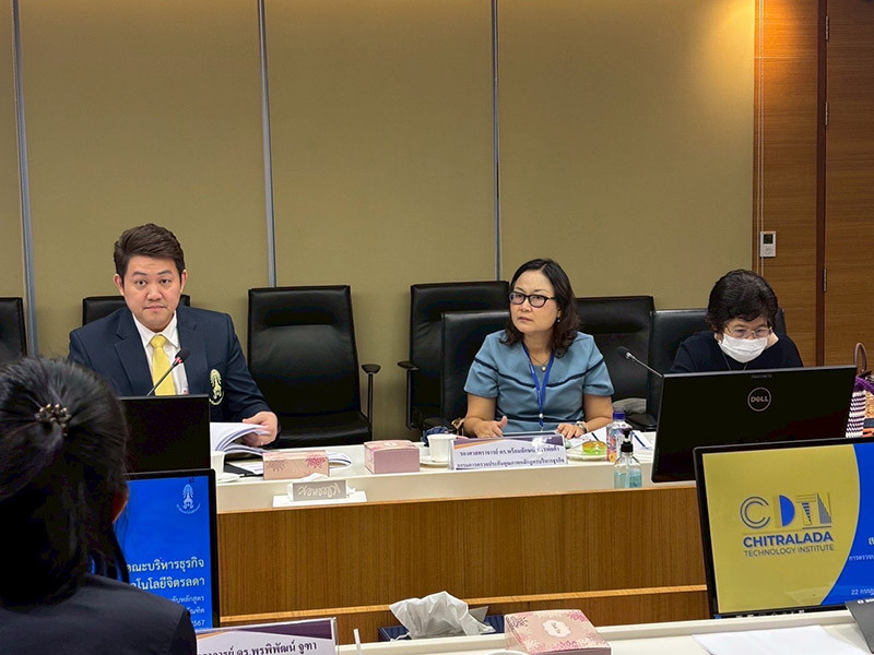 สจด. ต้อนรับคณะกรรมการผู้ตรวจประเมินคุณภาพการศึกษา — 26 กรกฎาคม 2025 — สถาบันเทคโนโลยีจิตรลดา CDTI