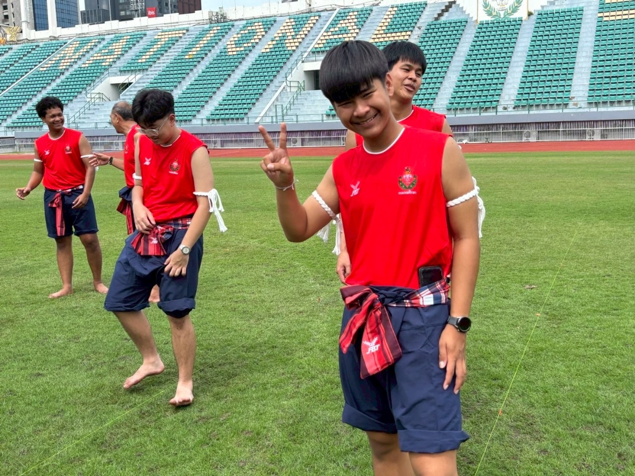 สจด. ร่วมกิจกรรมไหว้ครูมวยไทยกรมพลศึกษา ประจำปี 2568 — 27 กรกฎาคม 2025 — สถาบันเทคโนโลยีจิตรลดา CDTI