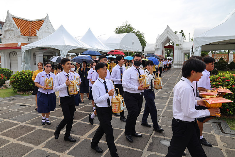 สจด. ร่วมจัดกิจกรรมทำบุญถวายเทียนพรรษา ประจำปี 2568 — 4 กรกฎาคม 2025 — สถาบันเทคโนโลยีจิตรลดา CDTI