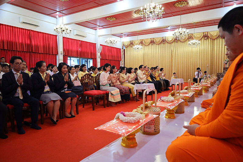 สจด. ร่วมจัดกิจกรรมทำบุญถวายเทียนพรรษา ประจำปี 2568 — 4 กรกฎาคม 2025 — สถาบันเทคโนโลยีจิตรลดา CDTI