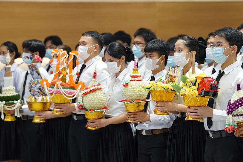 สจด. จัดพิธีไหว้ครู ประจำปีการศึกษา 2568 — 1 สิงหาคม 2025 — สถาบันเทคโนโลยีจิตรลดา CDTI