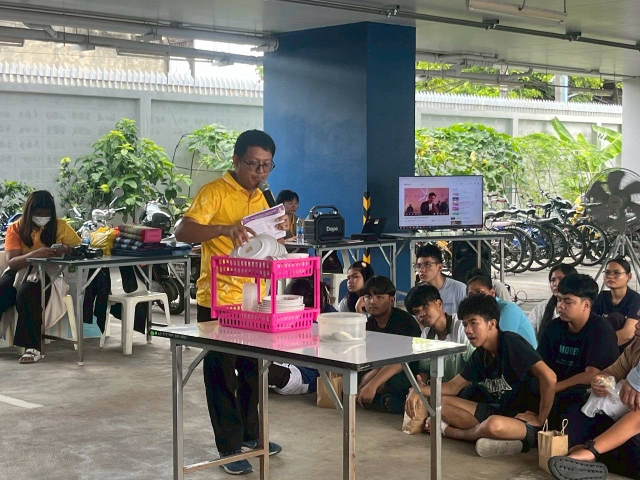 สจด. จัดกิจกรรม 5 ห้องชีวิตเนรมิตนิสัย — 15 กรกฎาคม 2025 — สถาบันเทคโนโลยีจิตรลดา CDTI