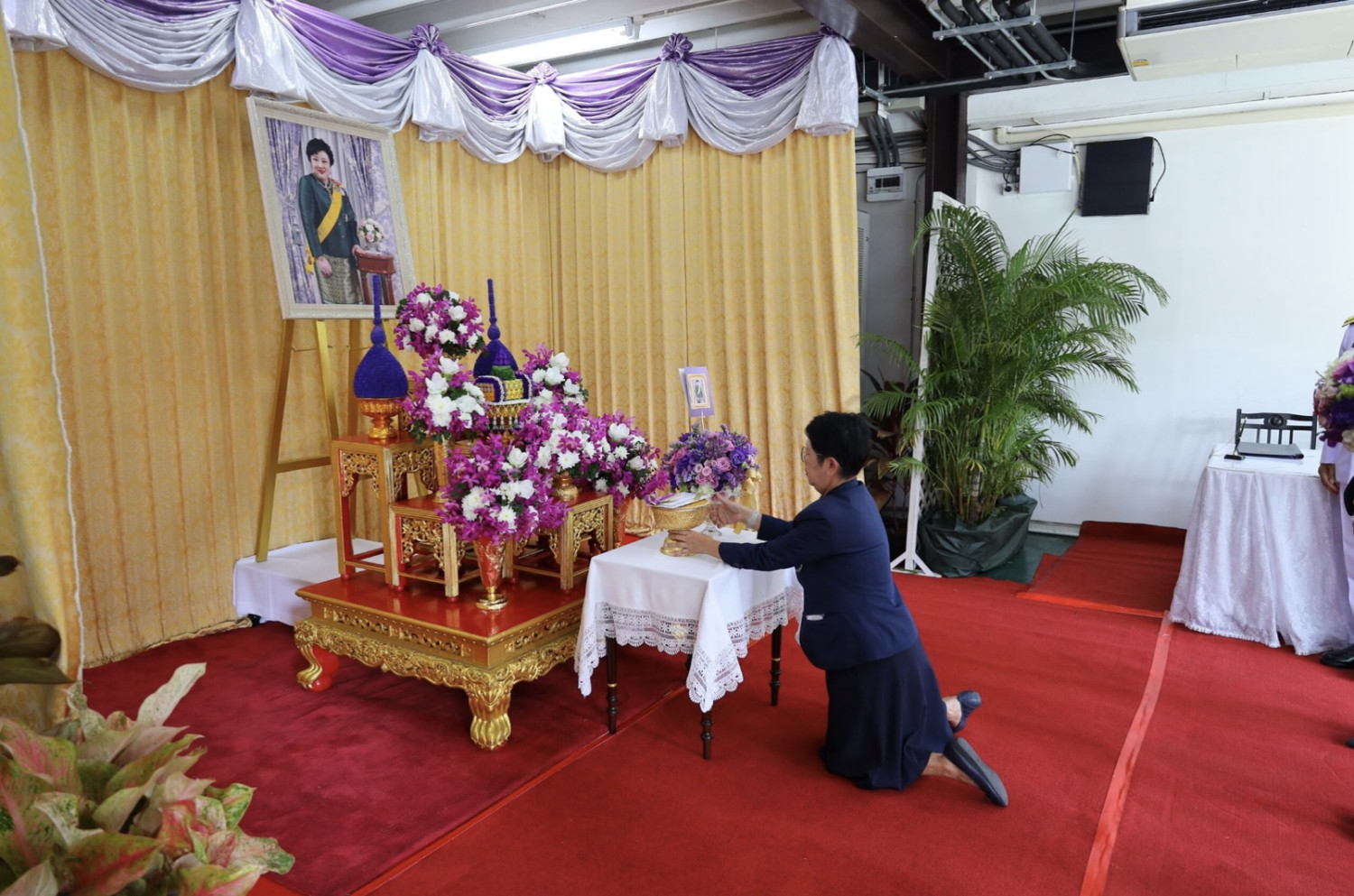 สจด. ถวายพระพรเนื่องวันคล้ายวันประสูติพระเจ้าวรวงศ์เธอ พระองค์เจ้าโสมสวลี กรมหมื่นสุทธนารีนาถ — 2 สิงหาคม 2025 — สถาบันเทคโนโลยีจิตรลดา CDTI