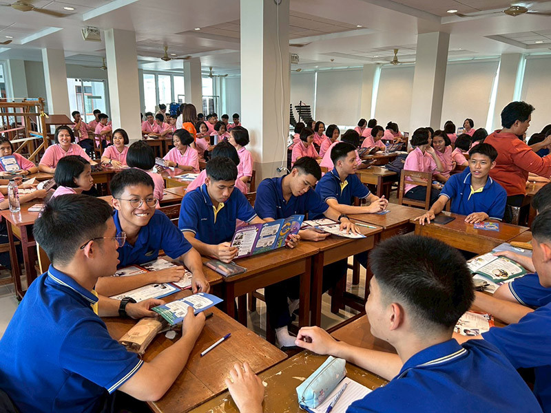 สจด. จัดโครงการ : BA CDTI Get Ready For The Future และแนะนำหลักสูตรศึกษาต่อระดับปริญญาตรี โรงเรียนพระสุธรรมยานเถระวิทยา จังหวัดอุทัยธานี — 26 กรกฎาคม 2025 — สถาบันเทคโนโลยีจิตรลดา CDTI
