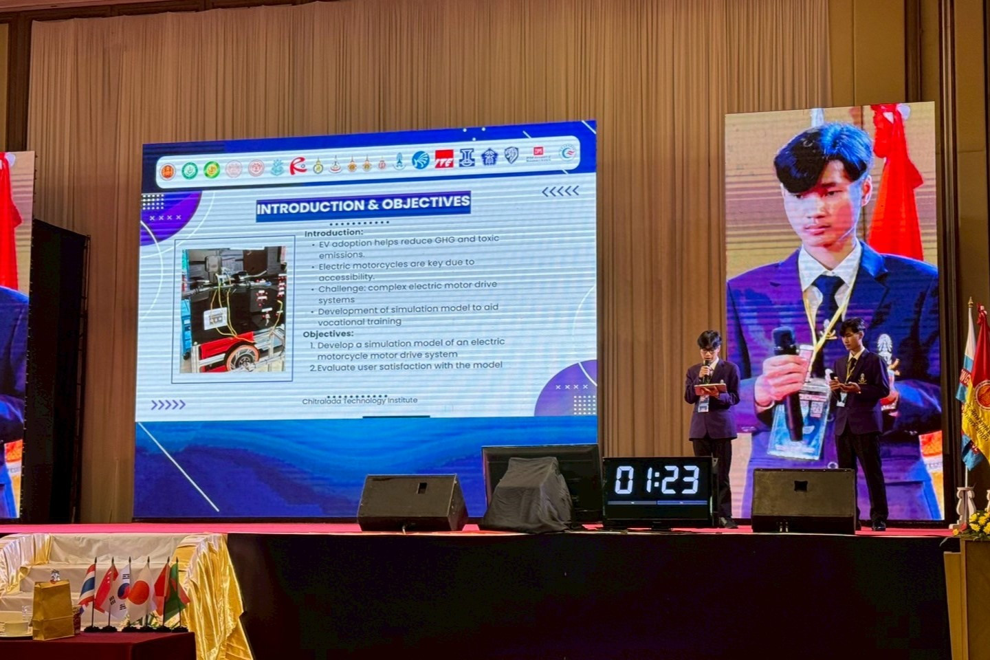 สจด. ร่วมงานการประชุมวิชาการนานาชาติ โครงการวิทยาลัยเทคโนโลยีฐานวิทยาศาสตร์ ครั้งที่ 10 — 17 สิงหาคม 2025 — สถาบันเทคโนโลยีจิตรลดา CDTI