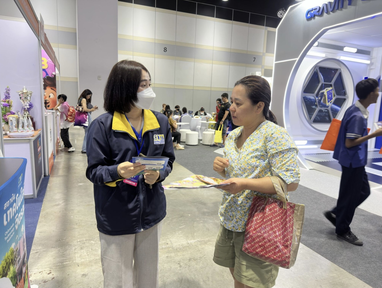 สจด. ร่วมงาน อว.แฟร์ 2025 — 11 สิงหาคม 2025 — สถาบันเทคโนโลยีจิตรลดา CDTI