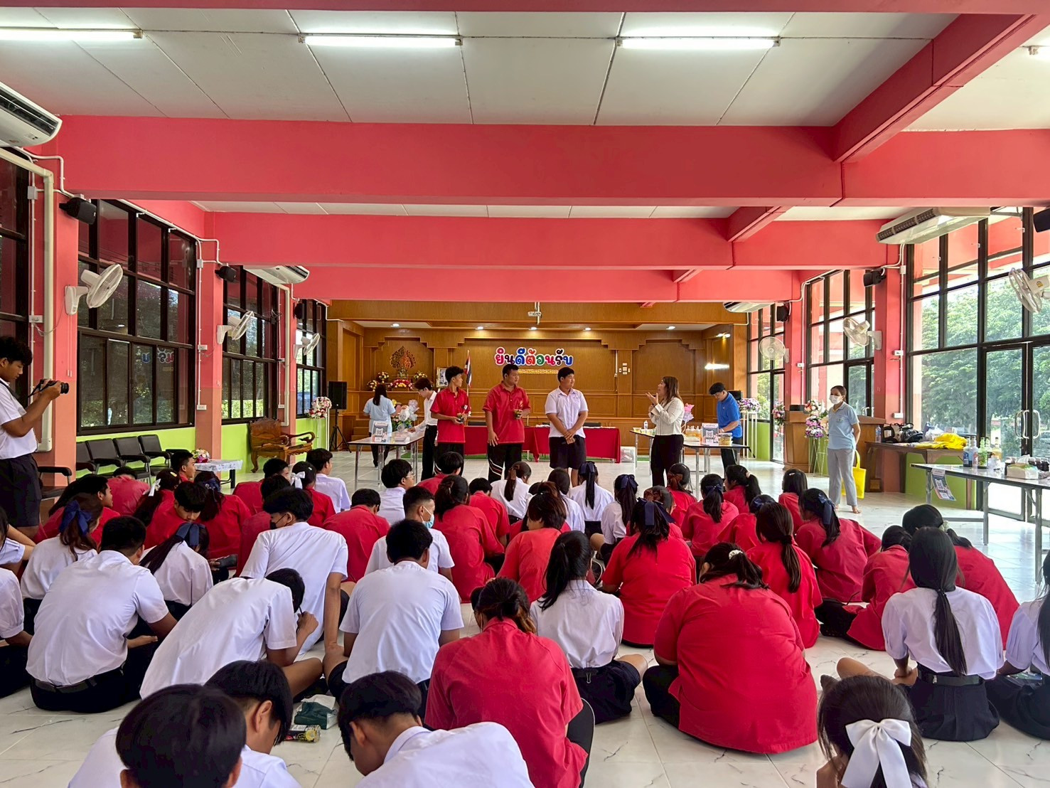 สจด. จัดโครงการ : BA CDTI Get Ready For The Future และแนะนำหลักสูตรศึกษาต่อระดับปริญญาตรี โรงเรียนสามโก้วิทยาคม จังหวัดอ่างทอง — 6 สิงหาคม 2025 — สถาบันเทคโนโลยีจิตรลดา CDTI