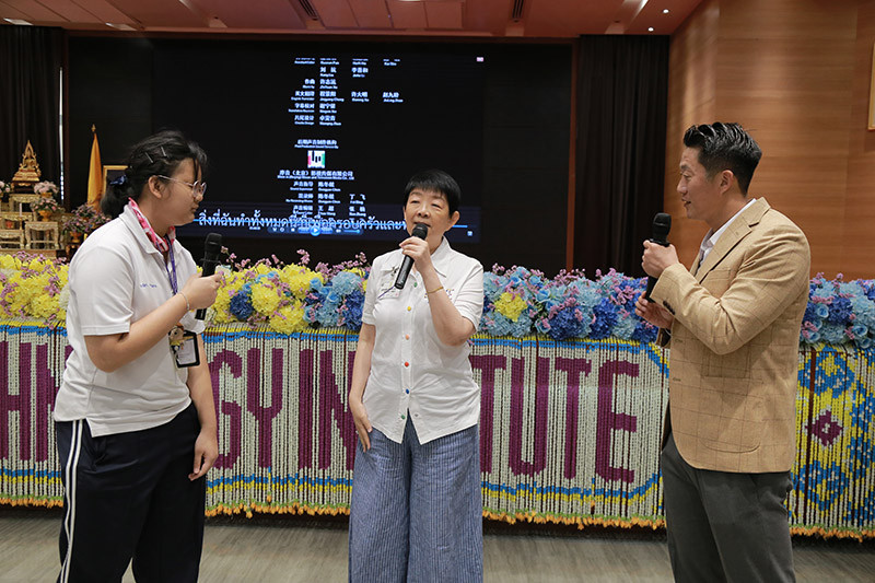 สจด. ร่วมกิจกรรมงาน "นิทรรศการภาพยนตร์เชื่อมคนรุ่นใหม่จีน-ไทย" — 8 สิงหาคม 2025 — สถาบันเทคโนโลยีจิตรลดา CDTI