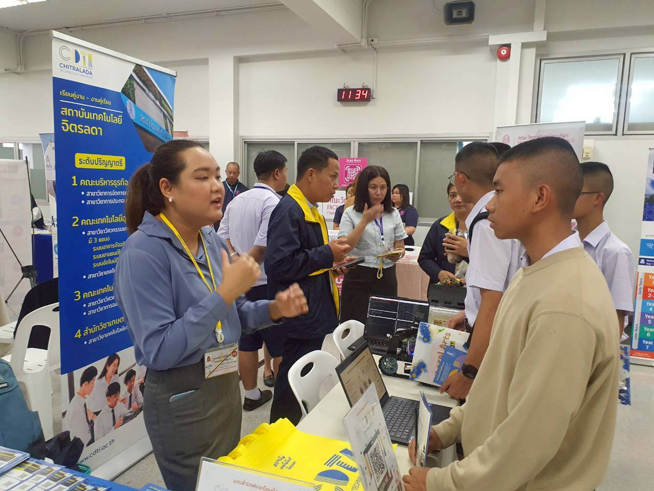 สจด. ร่วมแนะนำหลักสูตรของสถาบัน ในการศึกษาต่อของ วชิราวุธวิทยาลัย — 23 สิงหาคม 2025 — สถาบันเทคโนโลยีจิตรลดา CDTI