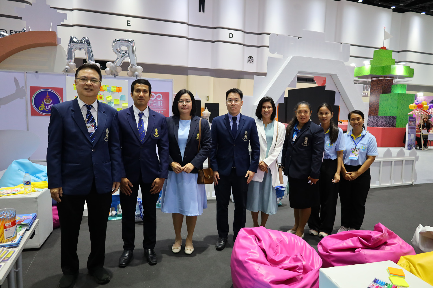 สจด. เข้าร่วมจัดนิทรรศการ "อว.แฟร์ 2568" Zone B: Learning Arcade ในบูธ U Well – Being Station — 15 สิงหาคม 2025 — สถาบันเทคโนโลยีจิตรลดา CDTI
