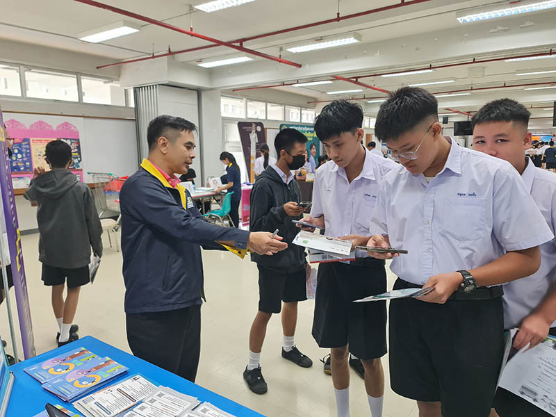 สจด. ร่วมแนะนำหลักสูตรของสถาบัน ในการศึกษาต่อของ โรงเรียนสาธิตมหาวิทยาลัยรามคำแหง (ฝ่ายมัธยม) — 11 กันยายน 2025 — สถาบันเทคโนโลยีจิตรลดา CDTI